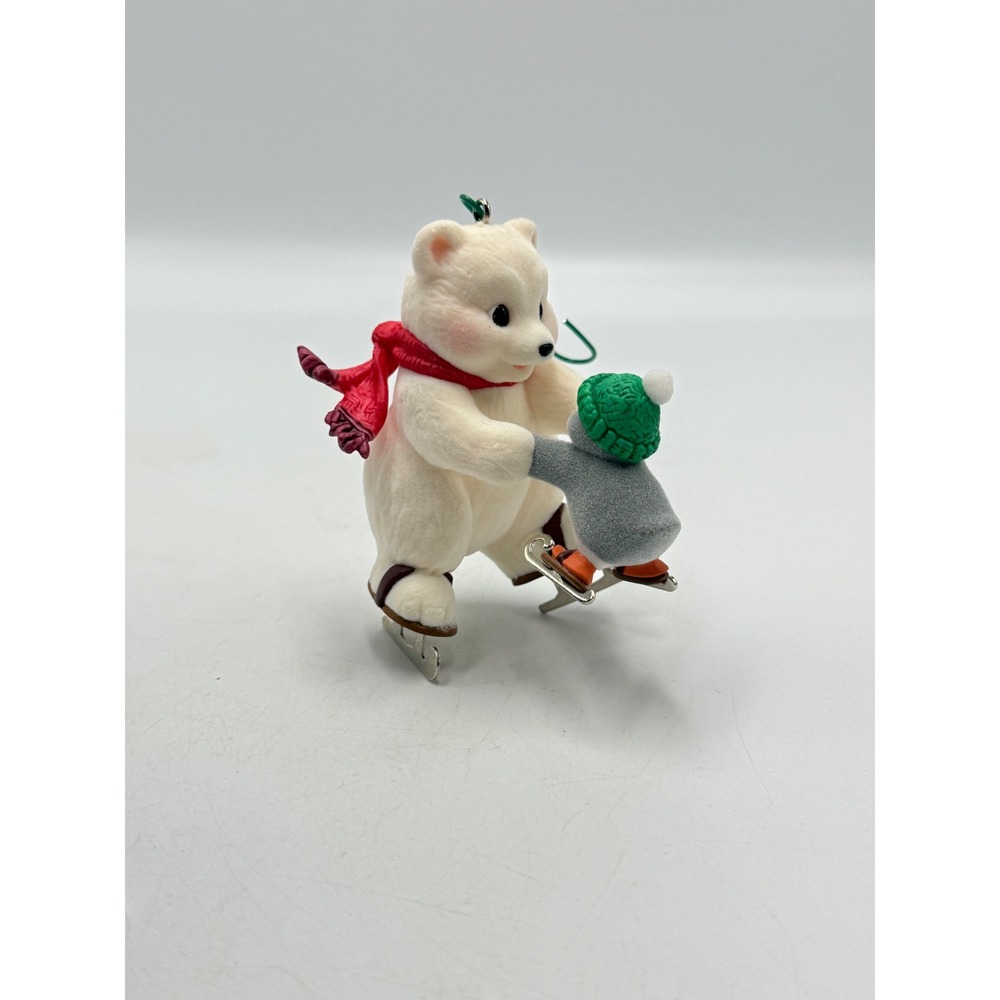 Hallmark Keepsake 2004 Fancy Footwork Snowball and Tuxedo Polar Bear Ornament